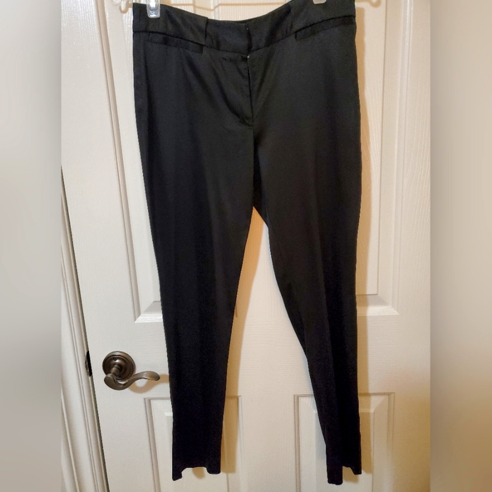 VICTORIA SECRETS Black Satin pants  size 27.